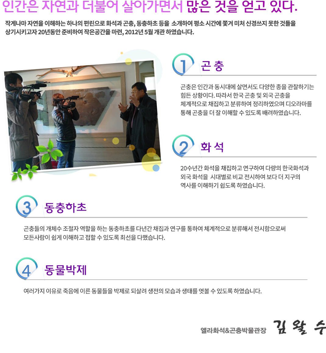 엘라화석&곤충박물관